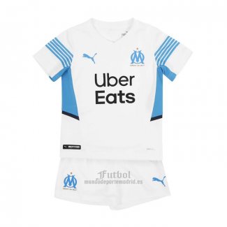 Camiseta Olympique Marsella Primera Nino 2021-2022