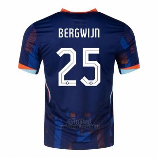 Camiseta Paises Bajos Jugador Bergwijn Segunda 2024