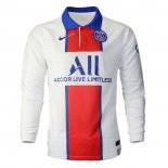 Camiseta Paris Saint-Germain Segunda Manga Larga 2020-2021