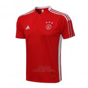 Camiseta Polo del Ajax 2021-2022 Rojo