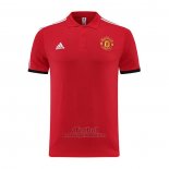 Camiseta Polo del Manchester United 2023-2024 Rojo