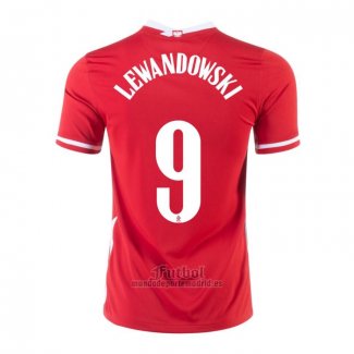 Camiseta Polonia Jugador Lewandowski Segunda 2020-2021