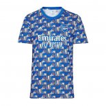 Camiseta Pre Partido del Arsenal 2021-2022 Azul