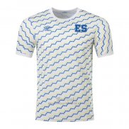 Camiseta Pre Partido del El Salvador 2023 Blanco