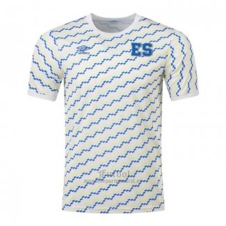 Camiseta Pre Partido del El Salvador 2023 Blanco