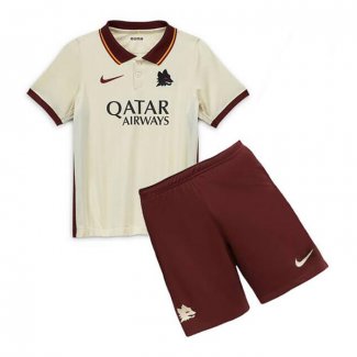 Camiseta Roma Segunda Nino 2020-2021