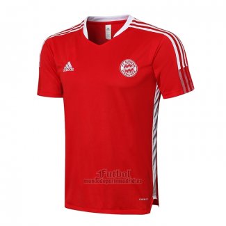 Camiseta de Entrenamiento Bayern Munich 2021-2022 Rojo