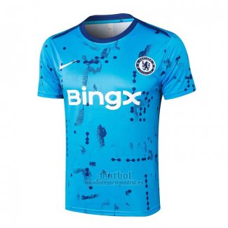 Camiseta de Entrenamiento Chelsea 2024-2025 Azul