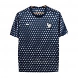 Camiseta de Entrenamiento Francia 2022 Azul Oscuro