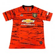 Camiseta de Entrenamiento Manchester United 2020-2021 Rojo