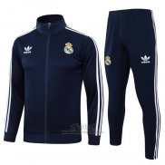 Chandal de Chaqueta del Real Madrid 2024-2025 Azul