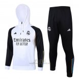 Chandal de Sudadera del Real Madrid 2023-2024 Blanco