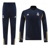 Chandal de Sudadera del Real Madrid 2023-2024 Azul