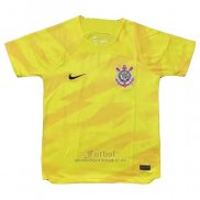 Camiseta Corinthians Portero 2023 Amarillo Tailandia