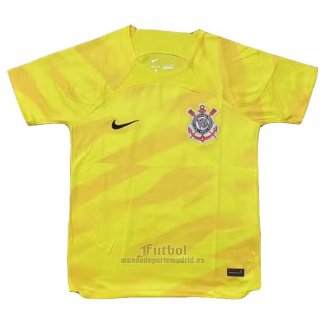 Camiseta Corinthians Portero 2023 Amarillo Tailandia