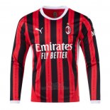 Camiseta AC Milan Primera Manga Larga 2024-2025