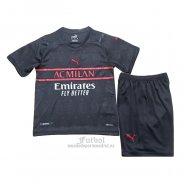 Camiseta AC Milan Tercera Nino 2021-2022