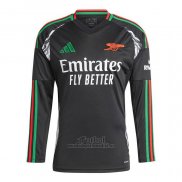 Camiseta Arsenal Segunda Manga Larga 2024-2025