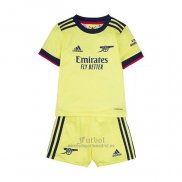 Camiseta Arsenal Segunda Nino 2021-2022