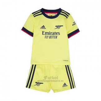 Camiseta Arsenal Segunda Nino 2021-2022