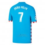 Camiseta Atletico Madrid Jugador Joao Felix Tercera 2021-2022