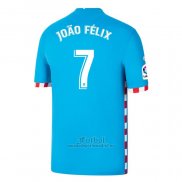 Camiseta Atletico Madrid Jugador Joao Felix Tercera 2021-2022