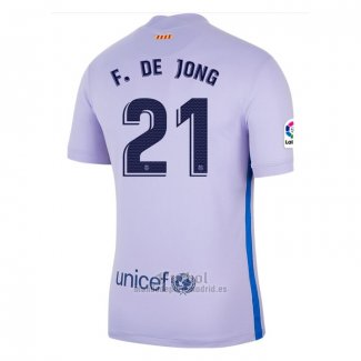 Camiseta Barcelona Jugador F.De Jong Segunda 2021-2022