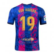 Camiseta Barcelona Jugador Kun Aguero Tercera 2021-2022