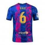 Camiseta Barcelona Jugador Xavi Tercera 2021-2022