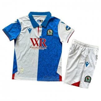 Camiseta Blackburn Rovers Primera Nino 2024-2025