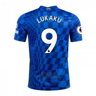 Camiseta Chelsea Jugador Lukaku Primera 2021-2022