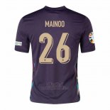 Camiseta Inglaterra Jugador Mainoo Segunda 2024