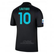 Camiseta Inter Milan Jugador Lautaro Tercera 2021-2022