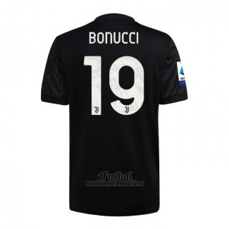 Camiseta Juventus Jugador Bonucci Segunda 2021-2022