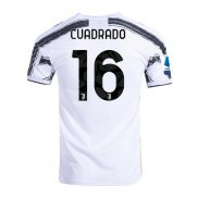 Camiseta Juventus Jugador Cuadrado Primera 2020-2021