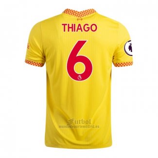 Camiseta Liverpool Jugador Thiago Tercera 2021-2022