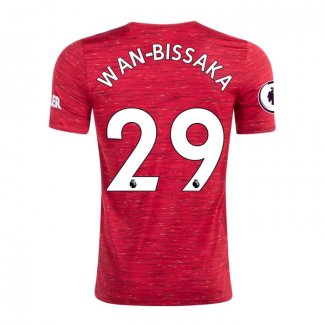 Camiseta Manchester United Jugador Wan-Bissaka Primera 2020-2021