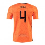 Camiseta Paises Bajos Jugador Virgil Primera 2020-2021