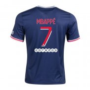 Camiseta Paris Saint-Germain Jugador Mbappe Primera 2020-2021