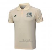 Camiseta Polo del Mexico 2023-2024 Albaricoque