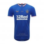 Camiseta Rangers Champions Primera 2020-2021 Tailandia