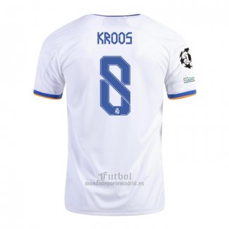 Camiseta Real Madrid Jugador Kroos Primera 2021-2022