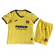 Camiseta Villarreal Primera Nino 2024-2025