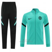 Chandal de Chaqueta del Inter Milan 2021-2022 Verde