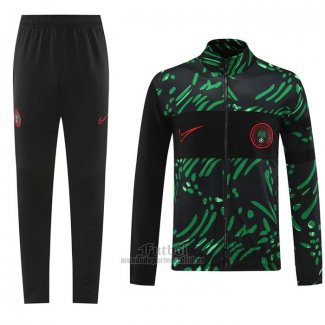 Chandal de Chaqueta del Nigeria 2024-2025 Verde