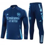 Chandal de Sudadera del Arsenal 2024-2025 Azul