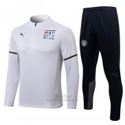 Chandal de Sudadera del Manchester City 2021-2021 Blanco