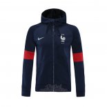 Chaqueta con Capucha del Francia 2020 Azul