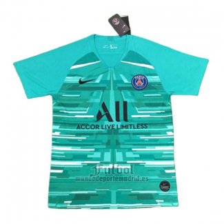 Tailandia Camiseta Paris Saint-Germain Portero 2019-2020 Azul