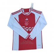 Camiseta Ajax Primera Manga Larga 2023-2024